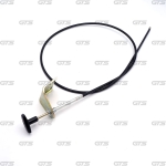 สายดึงฝากระโปรง 1 เส้น สีดำ สำหรับ Datsun/Nissan FAIRLADY 240Z 260Z 240Z 260Z Z432 ปี 1970-1978